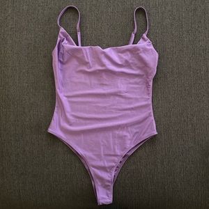 Forever 21 lavender bodysuit